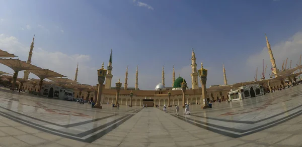 Masjid Nabawi Medina Grande Mesquita — Fotografia de Stock