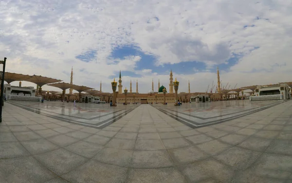 Masjid Och Nabawi Medina Moskén — Stockfoto