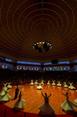Sufi dönüşü, Sufisa 'da ortaya çıkan bir tür Sama ya da fiziksel olarak aktif meditasyondur. Yüksek ISO' da ortaya çıkar..