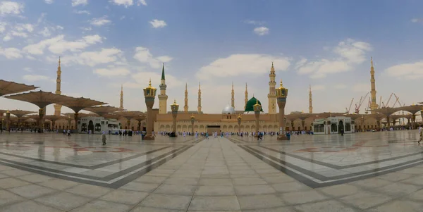 Masjid Nabawi Medina Grande Mesquita — Fotografia de Stock