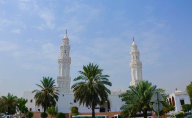 Quba Cami Kulesi 'nin güzel manzarası.