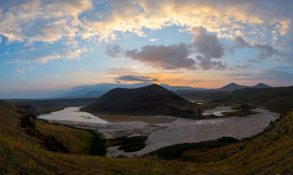 Der Meke See Türkisch Meke Ist Ein Vulkanischer Kratersee Der — Stockfoto
