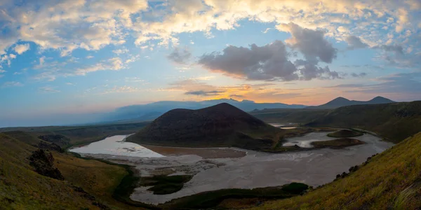 Der Meke See Türkisch Meke Ist Ein Vulkanischer Kratersee Der — Stockfoto