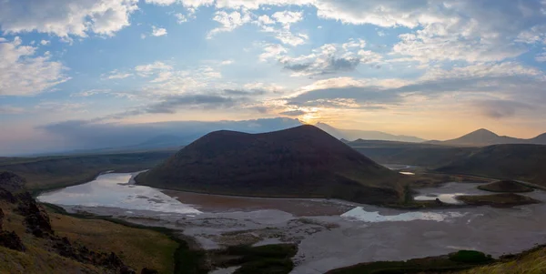 Der Meke See Türkisch Meke Ist Ein Vulkanischer Kratersee Der — Stockfoto