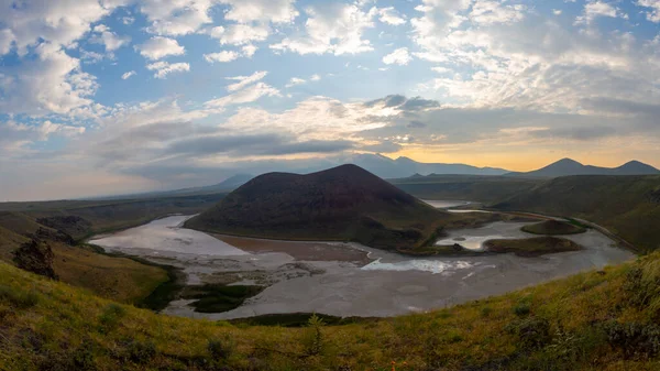 Der Meke See Türkisch Meke Ist Ein Vulkanischer Kratersee Der — Stockfoto