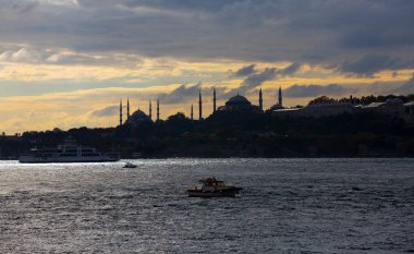 İstanbul 'un en güzel manzara silueti.