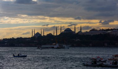  İstanbul 'un en güzel manzara silueti.