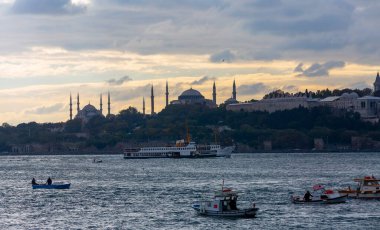  İstanbul 'un en güzel manzara silueti.