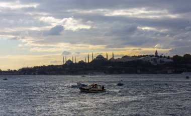  İstanbul 'un en güzel manzara silueti.