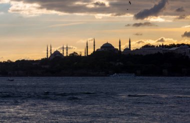  İstanbul 'un en güzel manzara silueti.