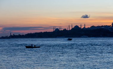  İstanbul 'un en güzel manzara silueti.