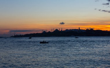  İstanbul 'un en güzel manzara silueti.