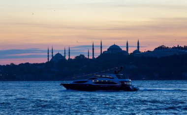  İstanbul 'un en güzel manzara silueti.