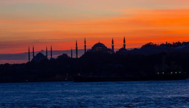  İstanbul 'un en güzel manzara silueti.