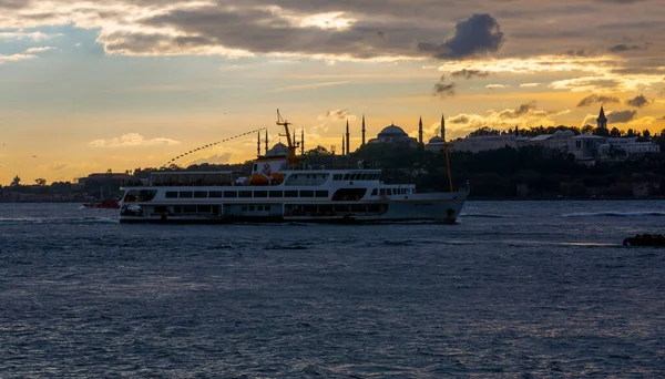 Most Beautiful Landscape Silhouette Istanbul — Stock Photo, Image