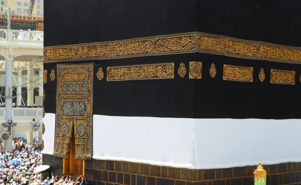 Deuren Details Van Heilige Plaats Kaaba Mecca Saudi Arabia — Stockfoto