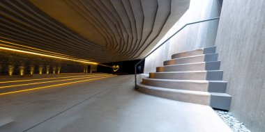 Ünlü Sancaklar Camii Camii 'nin iç manzarası.