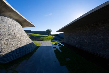 Ünlü Sancaklar Camii Camii 'nin iç manzarası.
