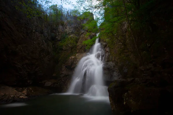 Wasserfall Blick Den Wald Erikli Wasserfall Yalova — Stockfoto