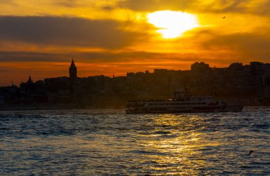 İstanbul 'da İstanbul' da Galata Kulesi ve Bakire Kulesi gezisi