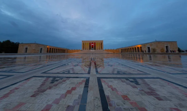 Anitkabir Mausoleo Del Fundador República Turca Mustafa Kemal Ataturk Anitkabir — Foto de Stock