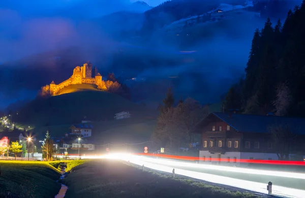 Tirol Austria Castillo Heinfels Valle Pustertal — Foto de Stock