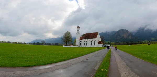 Coloman Kerk Schwangau Zuid Duitsland — Stockfoto