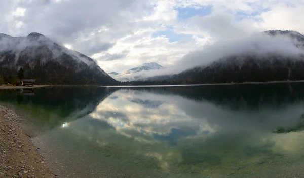 Plansee Lago Los Alpes Austríacos — Foto de Stock