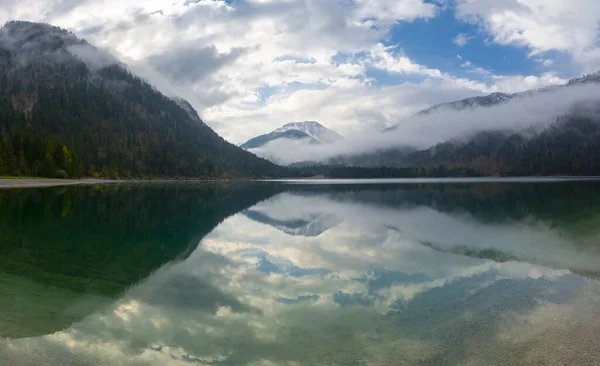 Plansee Lago Los Alpes Austríacos — Foto de Stock