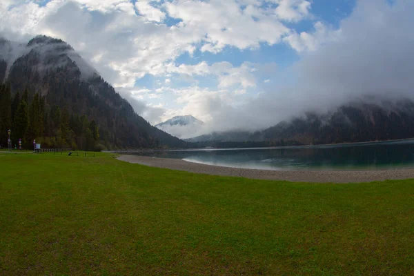 Plansee Lago Los Alpes Austríacos — Foto de Stock