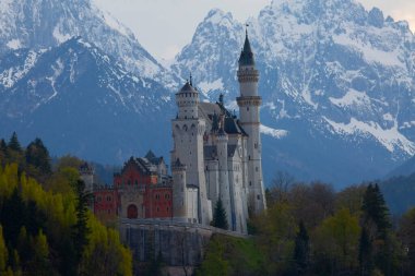 Neuschwanstein Şatosu, Fussen, Bavyera, Almanya