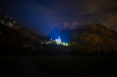 Neuschwanstein Şatosu, Fussen, Bavyera, Almanya