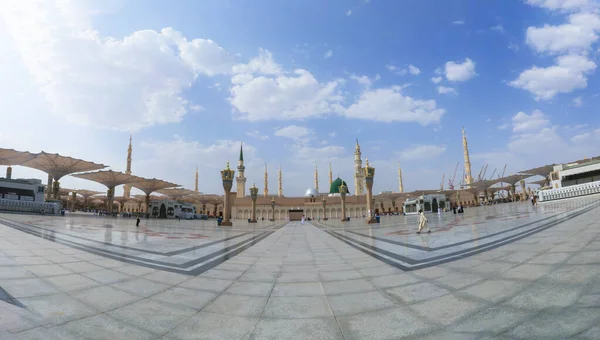 Madinah Saudi Arabia Mescidi Nabawi — Stok fotoğraf