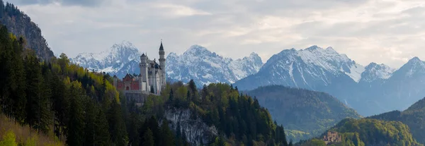 Castillo Neuschwanstein Fussen Baviera Alemania — Foto de Stock