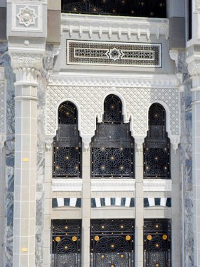 Kabe Mekke 'nin Kutsal Camii' nde.
