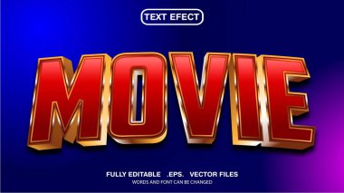 film temalı metin efekti