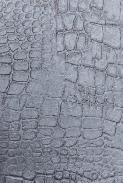 Texture decorative plaster crocodile — Stock Photo, Image