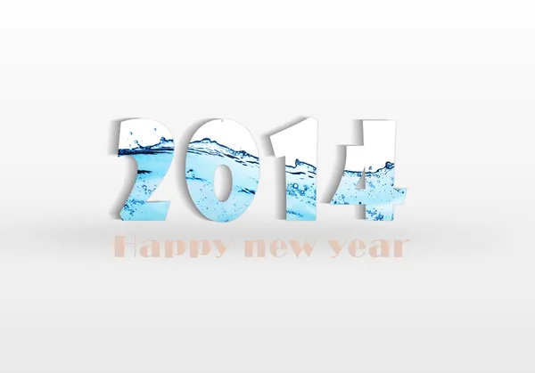 Happy new year 2014 — Stock Photo, Image