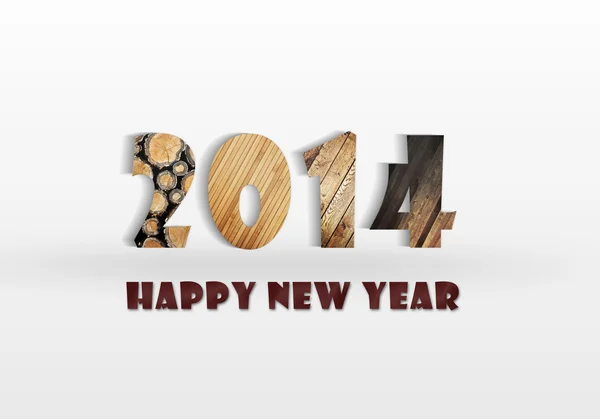 Happy new year 2014 — Stock Photo, Image