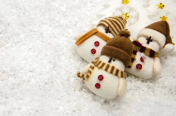 Snowman christmas — Stock Photo, Image