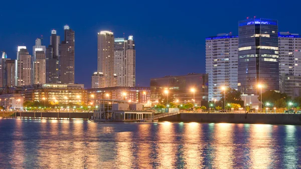 Puerto Madero at Night — Stock Photo, Image