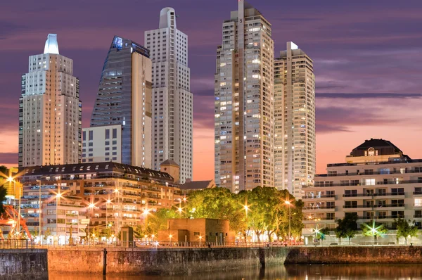 Buenos aires stadsbilden, kapital stad i argentina Stockbild