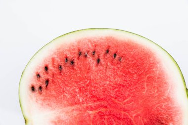 Beyaz arkaplanda karpuz