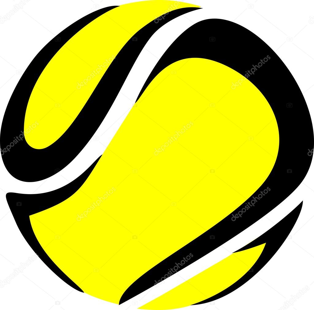 Tennis ball logo