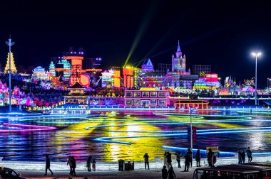 2021-2022 China Changchun Ice ve Snow Xintiandi Night Scene