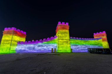 2021-2022 China Changchun Ice ve Snow Xintiandi Night Scene