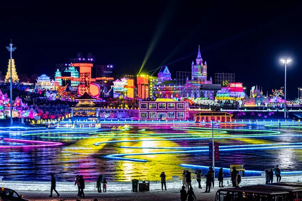 2021-2022 China Changchun Ice ve Snow Xintiandi Night Scene