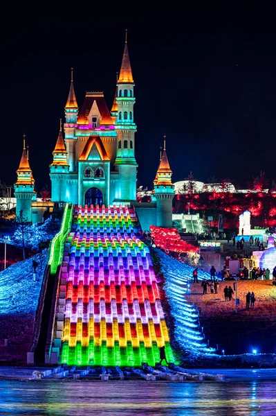 2021-2022 China Changchun Ice ve Snow Xintiandi Night Scene