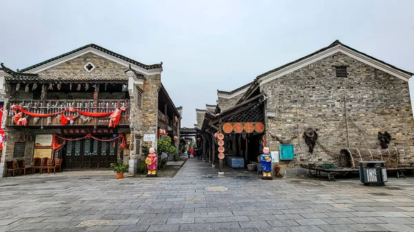 Dongqing Water Village Lidové Architektury Guilin Guangxi Čína — Stock fotografie