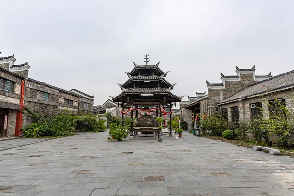 Dongqing Water Village Λαϊκή Αρχιτεκτονική Γκουιλίν Guangxi Κίνα — Φωτογραφία Αρχείου